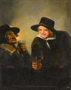 De drinkers, circa 1850