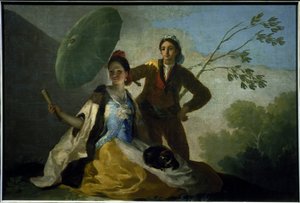 De parasol door Francisco de Goya