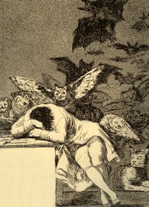 De slaap van de rede brengt monsters voort (Capricho 43)