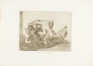 Dit is Niet Minder zo, plaat 67 uit De Rampen van de Oorlog door Francisco Jose de Goya y Lucientes