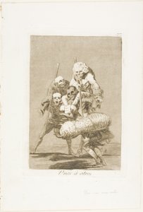 Wat Men Een Ander Aandoet, plaat 77 uit Los Caprichos door Francisco Jose de Goya y Lucientes