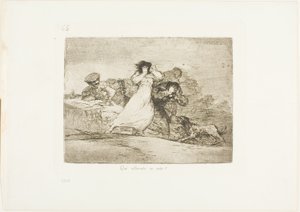 Wat is dit Gedruis?, plaat 65 uit De Rampen van de Oorlog door Francisco Jose de Goya y Lucientes