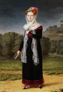 Portret van Marie Louise, Hertogin van Parma door Francisco Lacoma