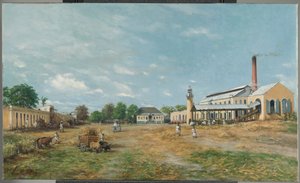 Hacienda La Fortuna, 1885 door Francisco Manuel Oller