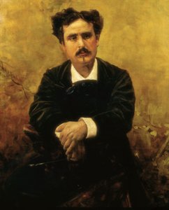 Portret van Mariano Fortuny, Spaanse schilder