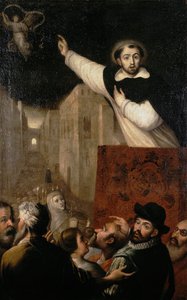Preek van Sint Vincent Ferrer, begin 17e eeuw door Francisco Ribalta
