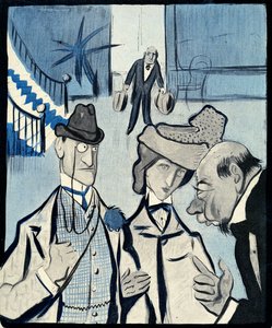 Een Engels stel checkt in bij een Frans hotel, 1903