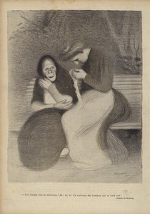 Illustratie voor Le Rire door Francisco Sancha y Lengo