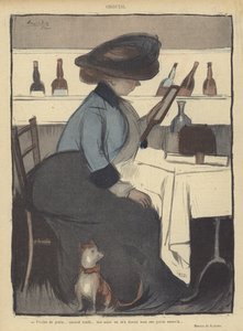 Illustratie voor Le Rire door Francisco Sancha y Lengo