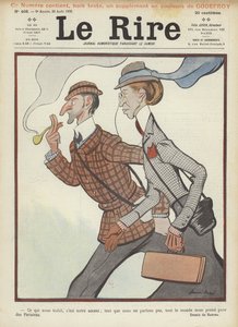 Illustratie voor Le Rire door Francisco Sancha y Lengo