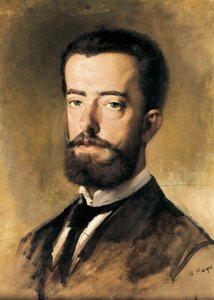 Portret van Amadeo I van Savoye (1845-1890), koning van Spanje
