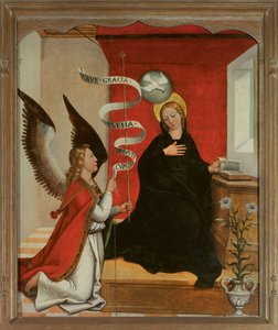 De Annunciatie door Francisco de Comontes