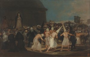 Een Processie van Geselaars