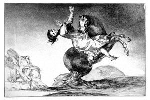 Ontvoerende paard, 1819-1823