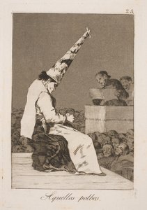 Uit stof komt vuil door Francisco de Goya