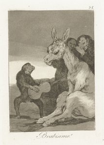 Bravo! door Francisco de Goya