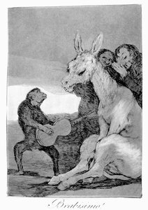 Bravo! Een Karikatuur van Muzikale Avonden, 1799