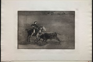Stierengevechten: Manlijke Moed van de Beroemde Pajuelera in de Ring van Saragosa, 1876