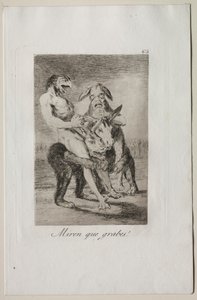Caprices: Kijk Hoe Plechtig Ze Zijn! door Francisco de Goya