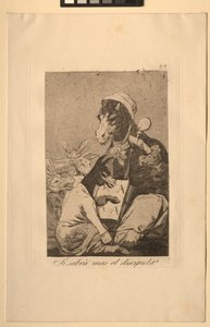 Caprices: Zou de Leerling Niet Meer Kunnen Weten door Francisco de Goya