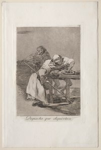 Caprichos: Wees snel, ze worden wakker