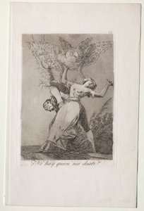 Caprichos: Kan niemand ons losmaken? door Francisco de Goya