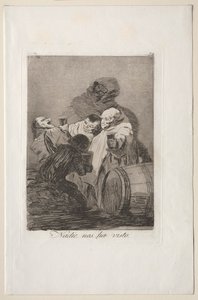 Caprichos: Niemand heeft ons gezien door Francisco de Goya