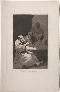 Caprichos: Ze zijn heet door Francisco de Goya
