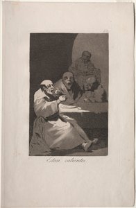 Caprichos: Ze zijn heet door Francisco de Goya