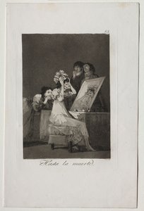 Caprichos: Tot de dood door Francisco de Goya