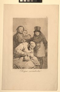 Caprichos: Waarom ze verbergen door Francisco de Goya
