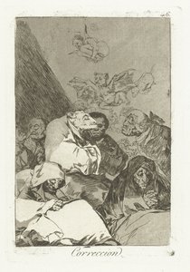 Correctie door Francisco de Goya