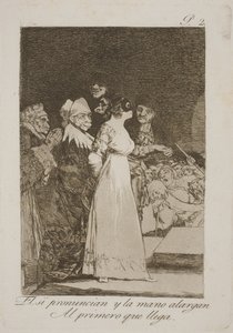 Ze zegt ja en trouwt met de eerste de beste door Francisco de Goya