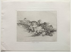 Rampen van de Oorlog: Het Gebeurt Altijd, 1810-1820 door Francisco de Goya