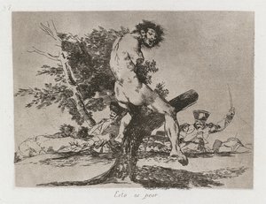 Rampzaligheden van de Oorlog: Pl. 37, Dit is erger, 1810-1813