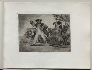 Rampen van de Oorlog: Dat is Zwaar door Francisco de Goya