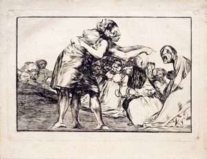 Wanordelijke dwaasheid uit de serie Los Disparates Follies, 1815-1819