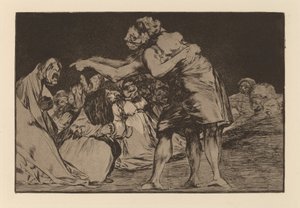 Disparate desordenado door Francisco de Goya