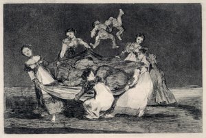 Disparate femenino door Francisco de Goya
