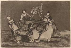 Disparate femenino door Francisco de Goya