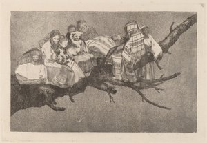 Disparate ridiculo door Francisco de Goya