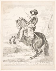 Don Gaspar de Guzman, graaf van Olivares door Francisco de Goya