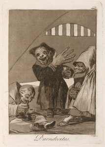 Duendecitos (Kobolden) door Francisco de Goya