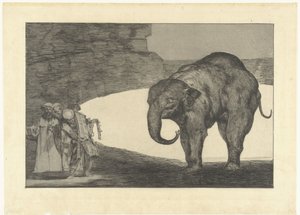 Dwaasheid van het beest door Francisco de Goya