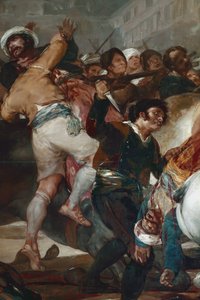 El dos de Mayo (2 mei) of De aanval van de Mamelukken (detail)
