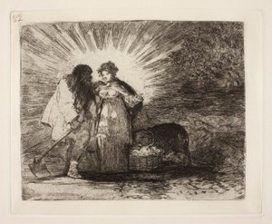 Los desastres de la guerra, plaat nr. 82 door Francisco de Goya