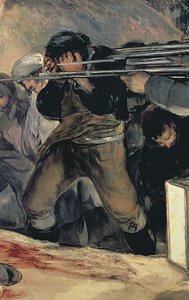 Executie van de verdedigers van Madrid, 3 mei 1808 (detail)