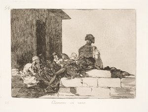 Vergeefse Klaagzang (54) door Francisco de Goya