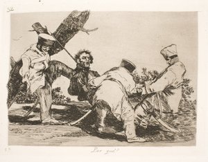 Waarom toch? (32) door Francisco de Goya