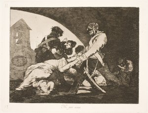 Niet van hen (11) door Francisco de Goya
